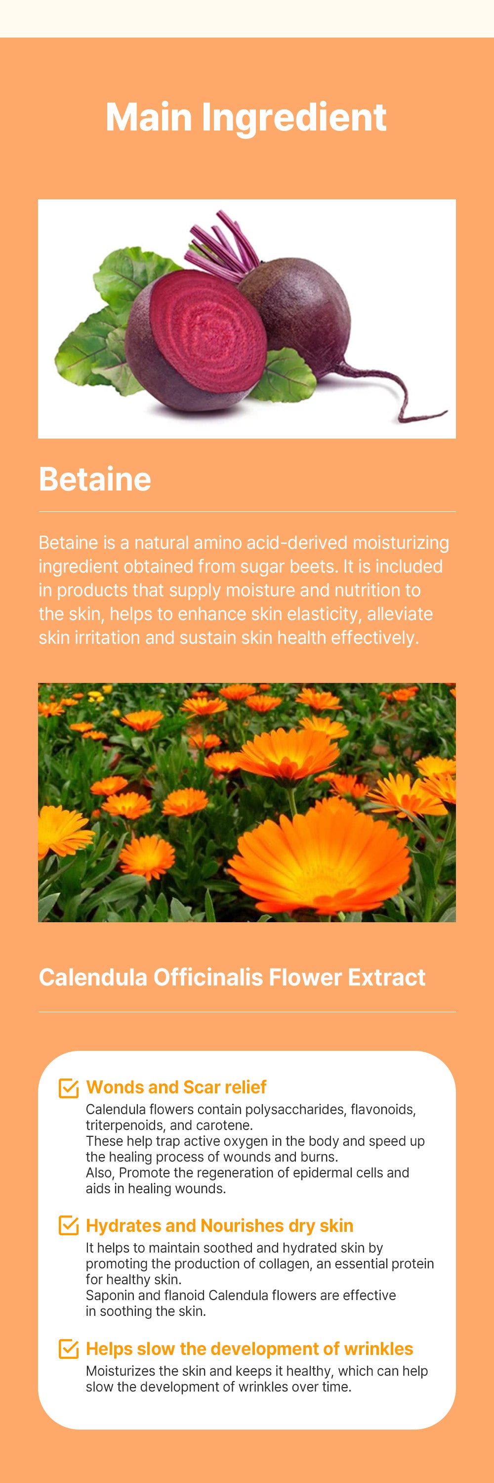 SEASON:ING Calendula Balancing Booster (Calendula Tonor), 200ml