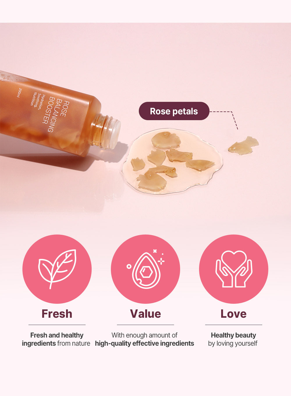 [SEASON:ING] Rose Balancing Booster (Tonor)  , 200ml